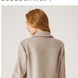 OGL Womens CashSoft
Full-Zip Cropped Jacket -Heather Oatmeal